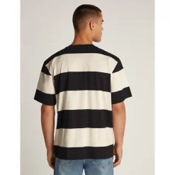 WOVEN LABEL RELAXED TEE