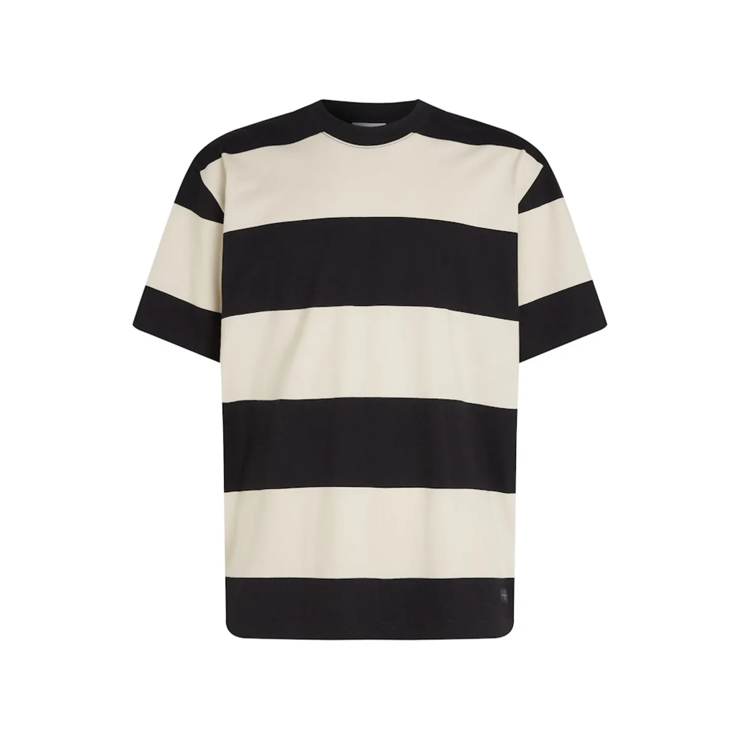 WOVEN LABEL RELAXED TEE