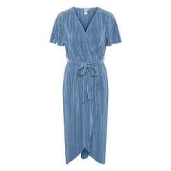 YASOLINDA SS MIDI WRAP DRESS S