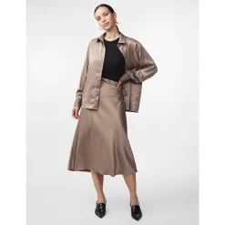 YASPELLA HW MIDI SKIRT NOOS