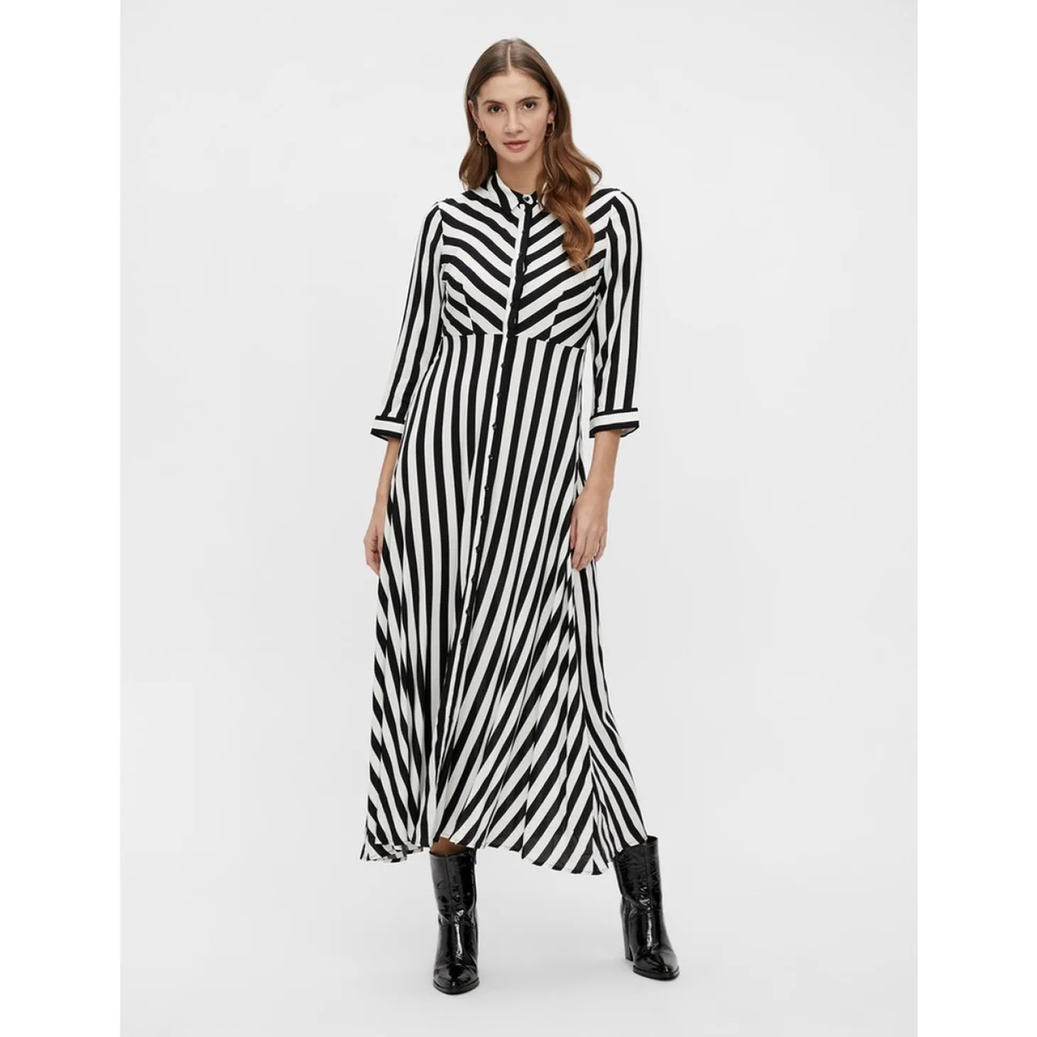 YASSAVANNA LONG SHIRT DRESS S.