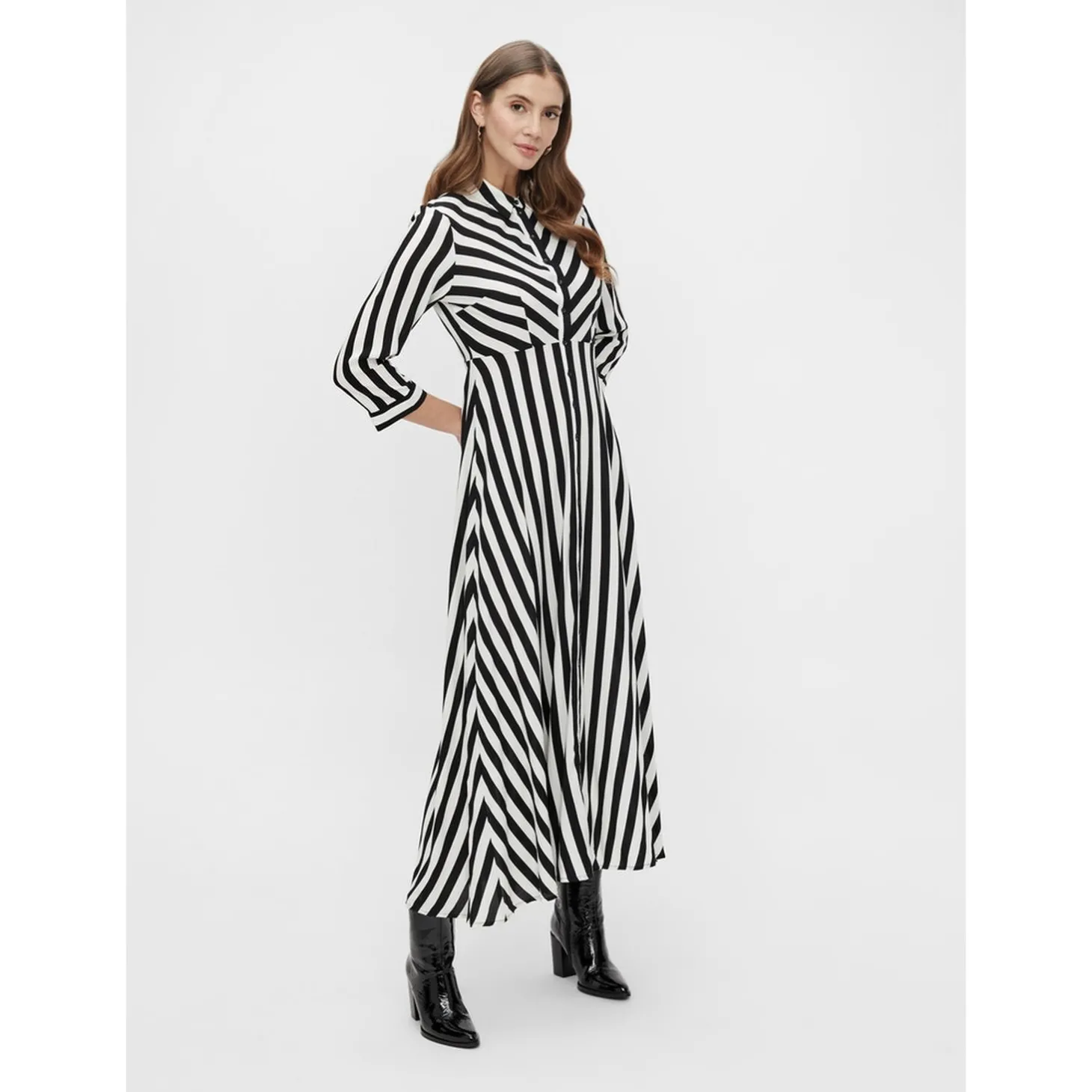 YASSAVANNA LONG SHIRT DRESS S.